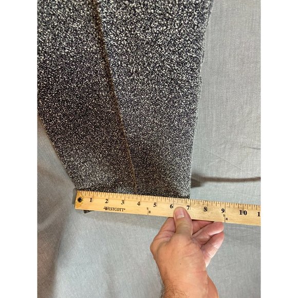 Laura Scott Pants Women Petite 6P Black White Button Up Ladies. - Picture 8 of 11